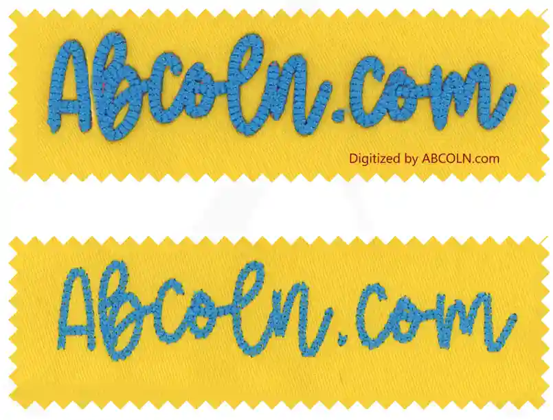 Abcoln Special Digitizing 3D Puff and Regular Flat Clean Special Type of Stitches.Design Shop.Melco.Pulse.OFM.PXF.POF.Native.Original
