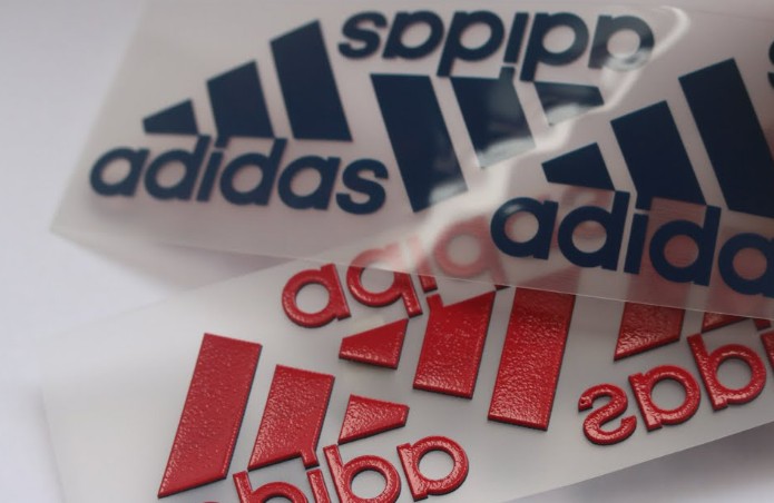 HD Transfer Adidas Glossy Black Red Shiny Made To Spec Precision
