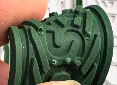 PVC Patch With Bubbles Inferior Quality Before it is solved by Abcoln.com